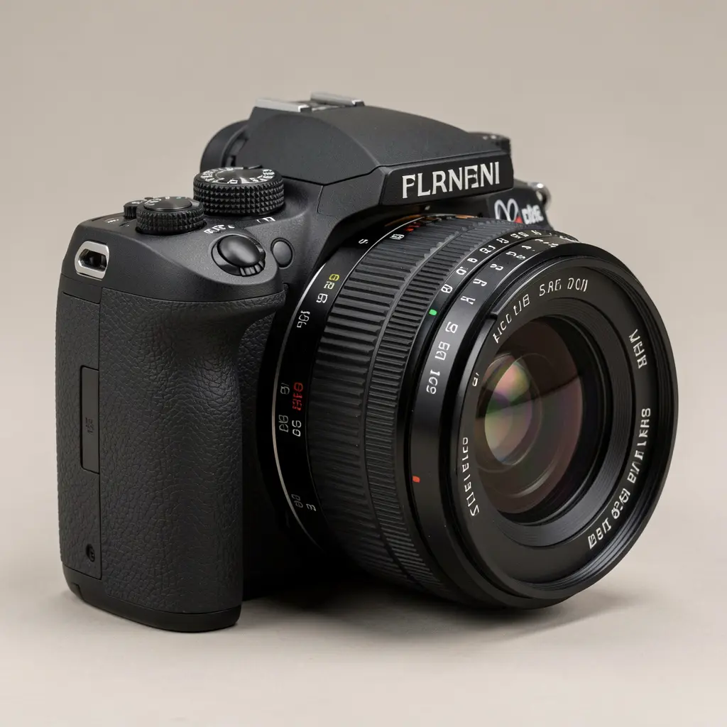 Professional camera with manual settings